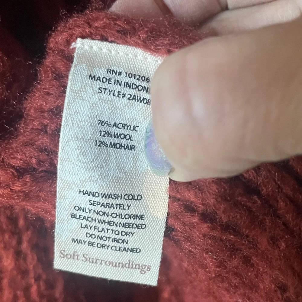 Like New Soft Surroundings Katy Kimono Sweater - Picture 6 of 6